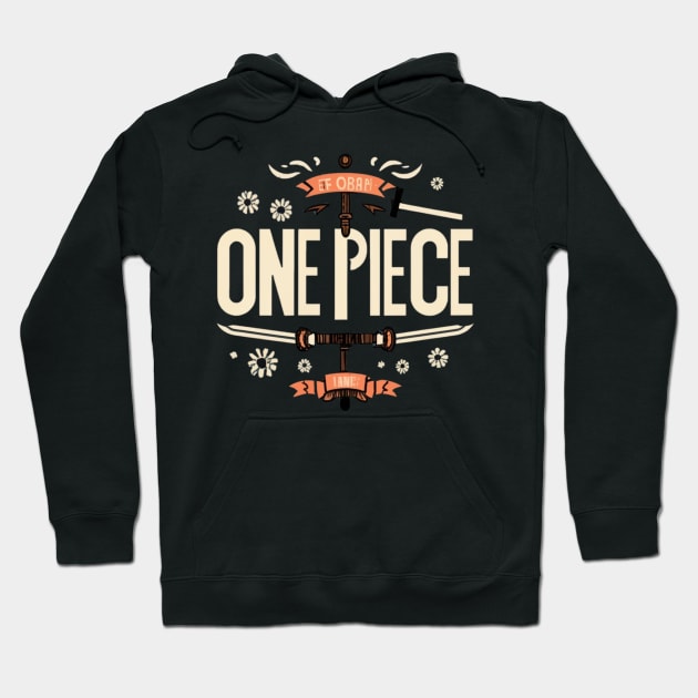 one piece Hoodie by AOAOCreation